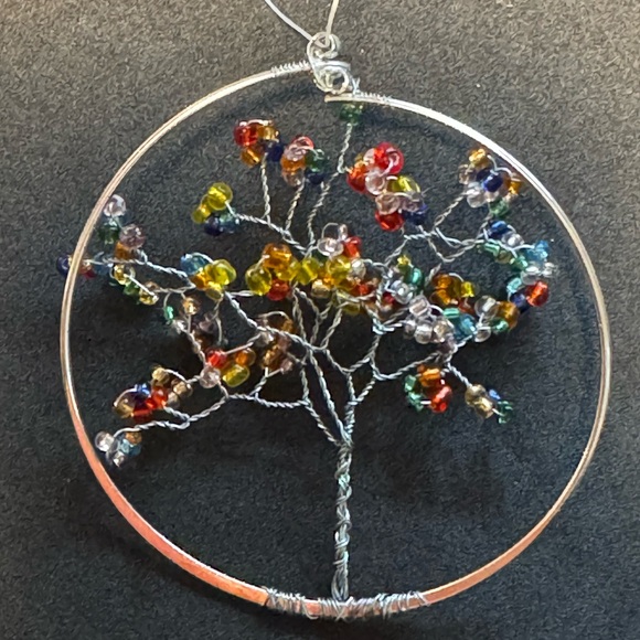 Colorful Beaded Tree - Picture 2 of 4